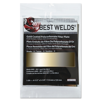 BW-4-1/2X5-1/4 #9 GC POLY FILTER PLATE